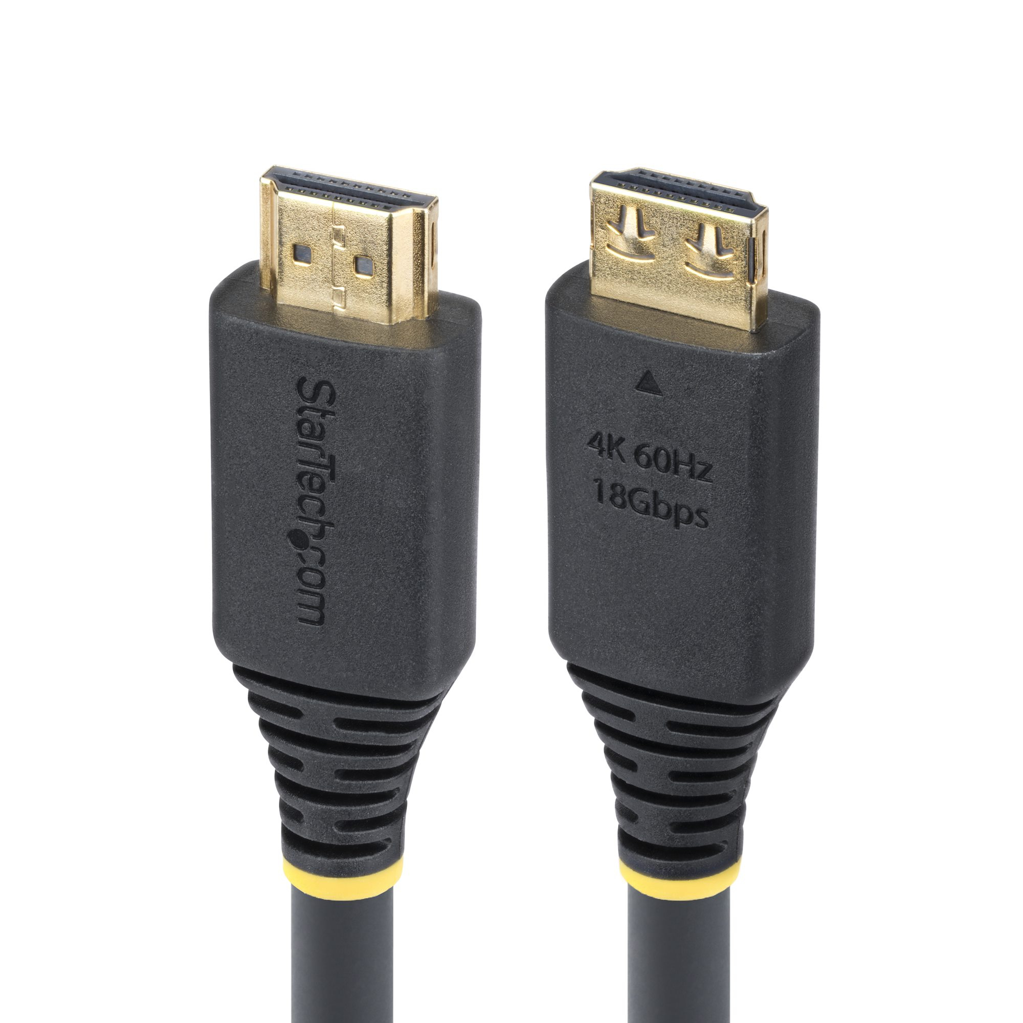 StarTech.com Cavo HDMI ad alta velocit� da 7 m con connettori a presa salda, 4K 60 Hz/1440p 144 Hz, HDR10/HDCP 2.2/ARC, 18 Gbps, cavo HDMI UHD per TV/monitor/display, rivestimento in TPE
