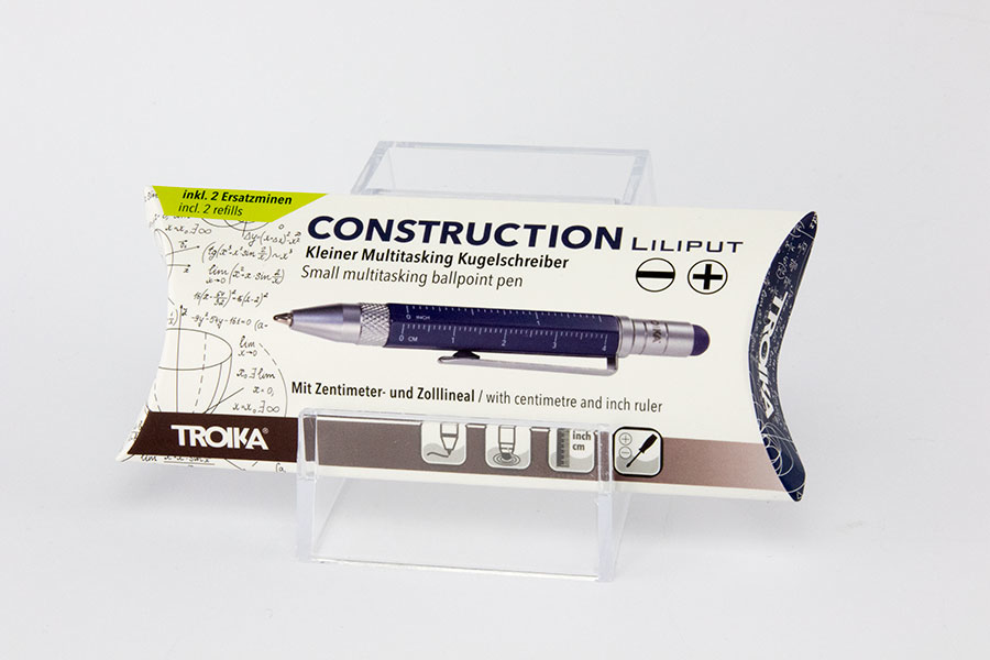 Troika Kugelschreiber Liliput TOOL PEN blau