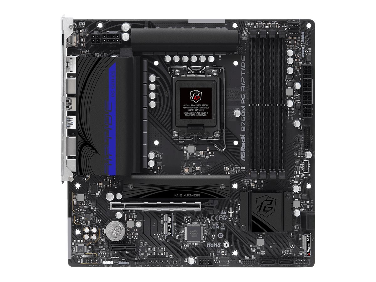 Asrock B760M PG Riptide Intel B760 LGA 1700 micro ATX