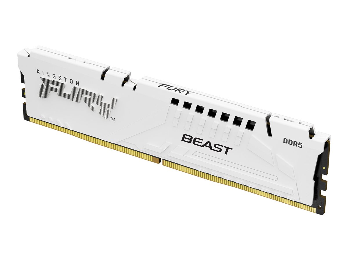 Kingston Technology FURY 128GB 5200MT/s DDR5 CL40 DIMM (Kit of 4) Beast White XMP