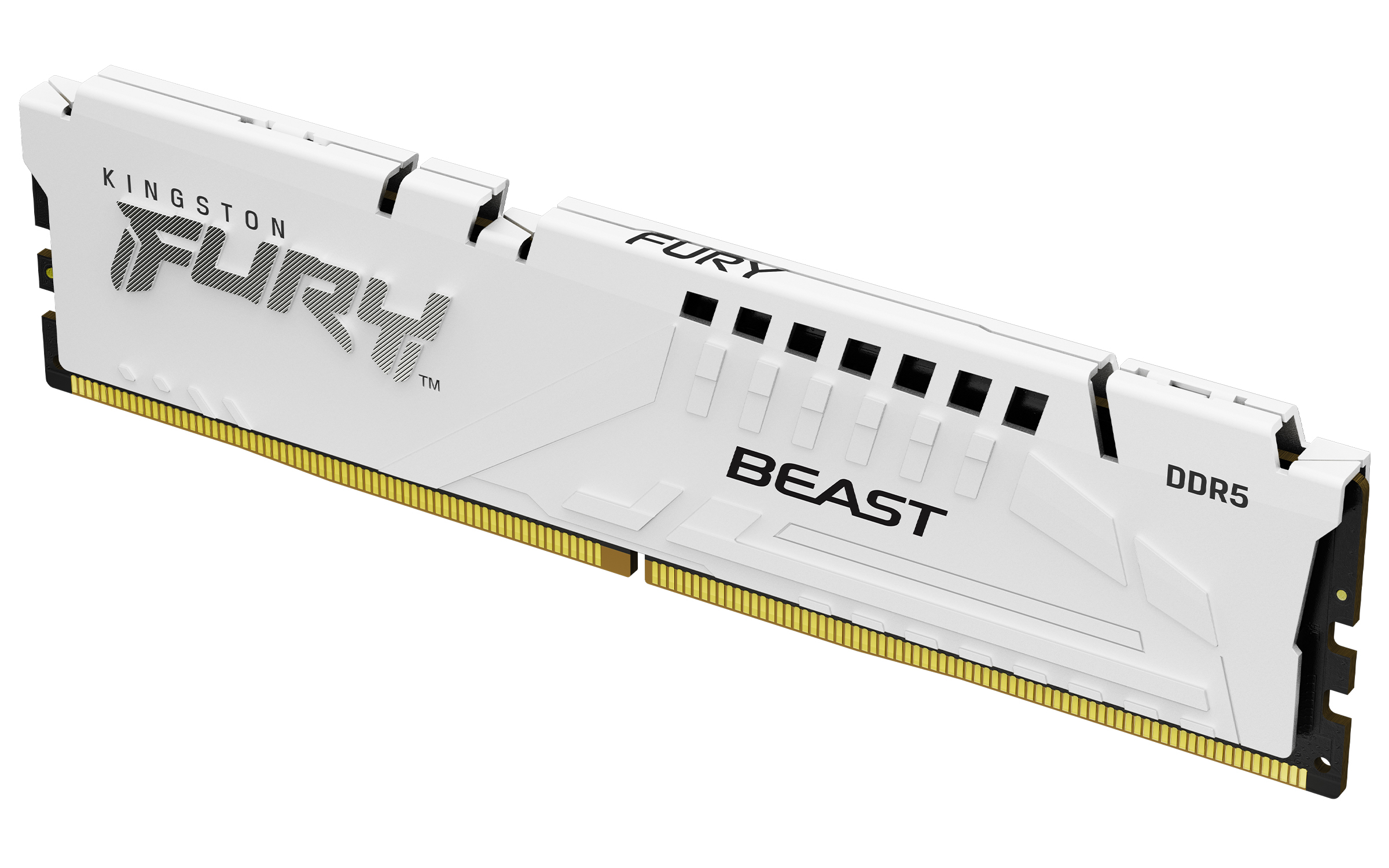 Kingston Technology FURY 128GB 5200MT/s DDR5 CL40 DIMM (Kit of 4) Beast White XMP