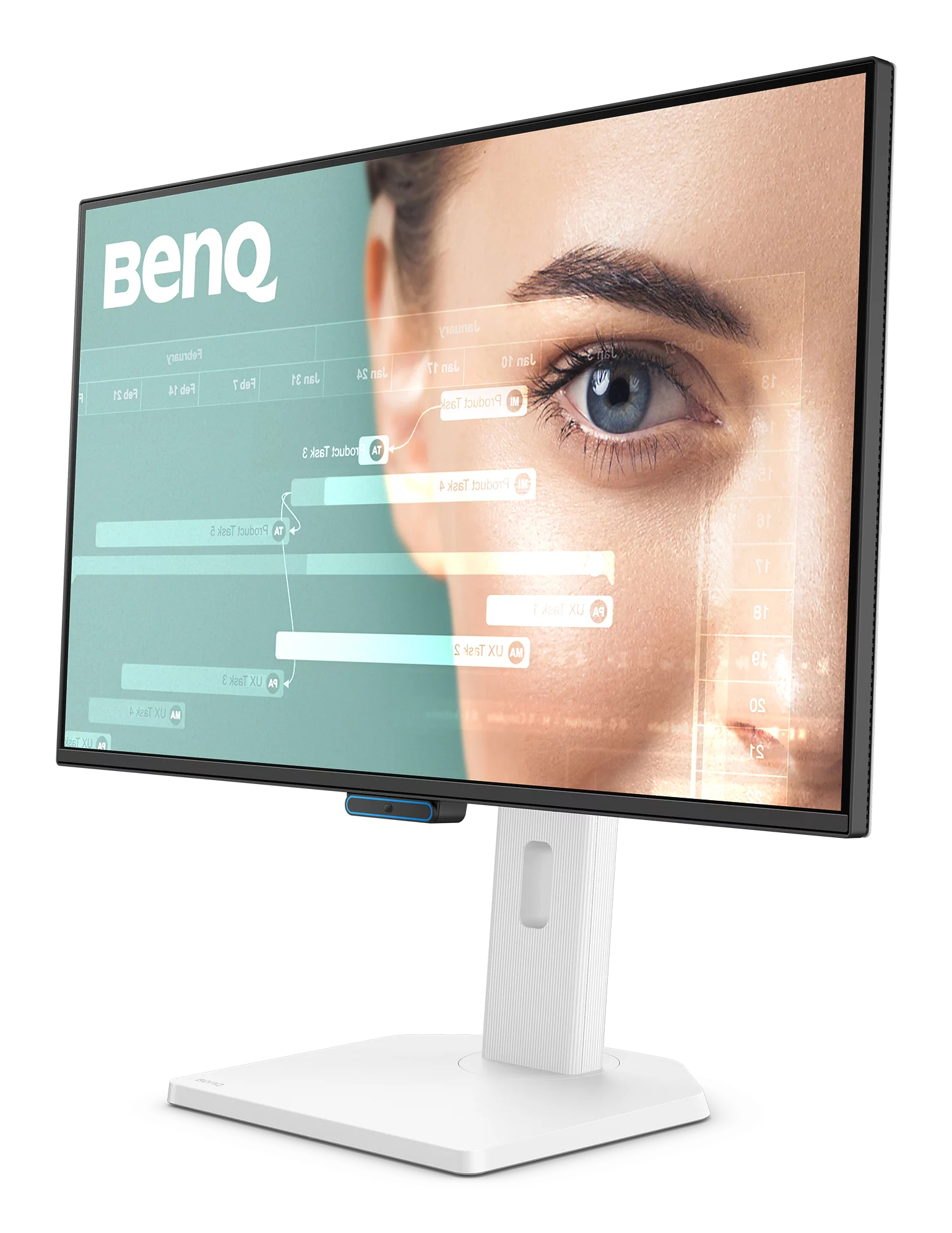 BenQ GW2790TC Monitor PC 68,6 cm (27) 1920 x 1080 Pixel Full HD LCD Nero, Bianco