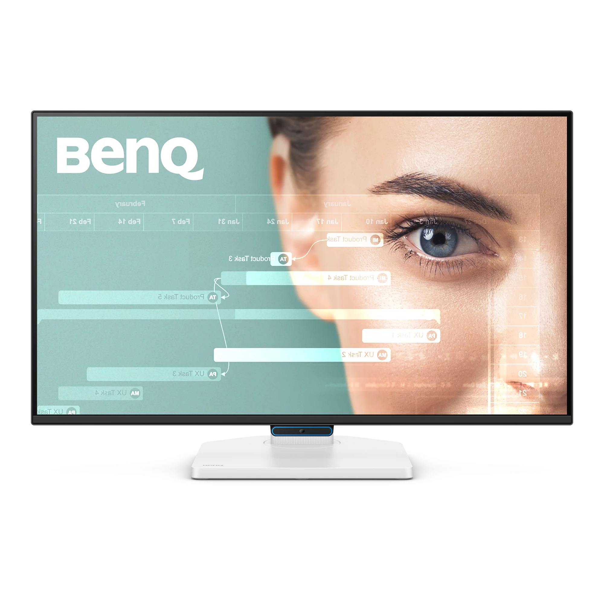 BenQ GW2790TC Monitor PC 68,6 cm (27) 1920 x 1080 Pixel Full HD LCD Nero, Bianco