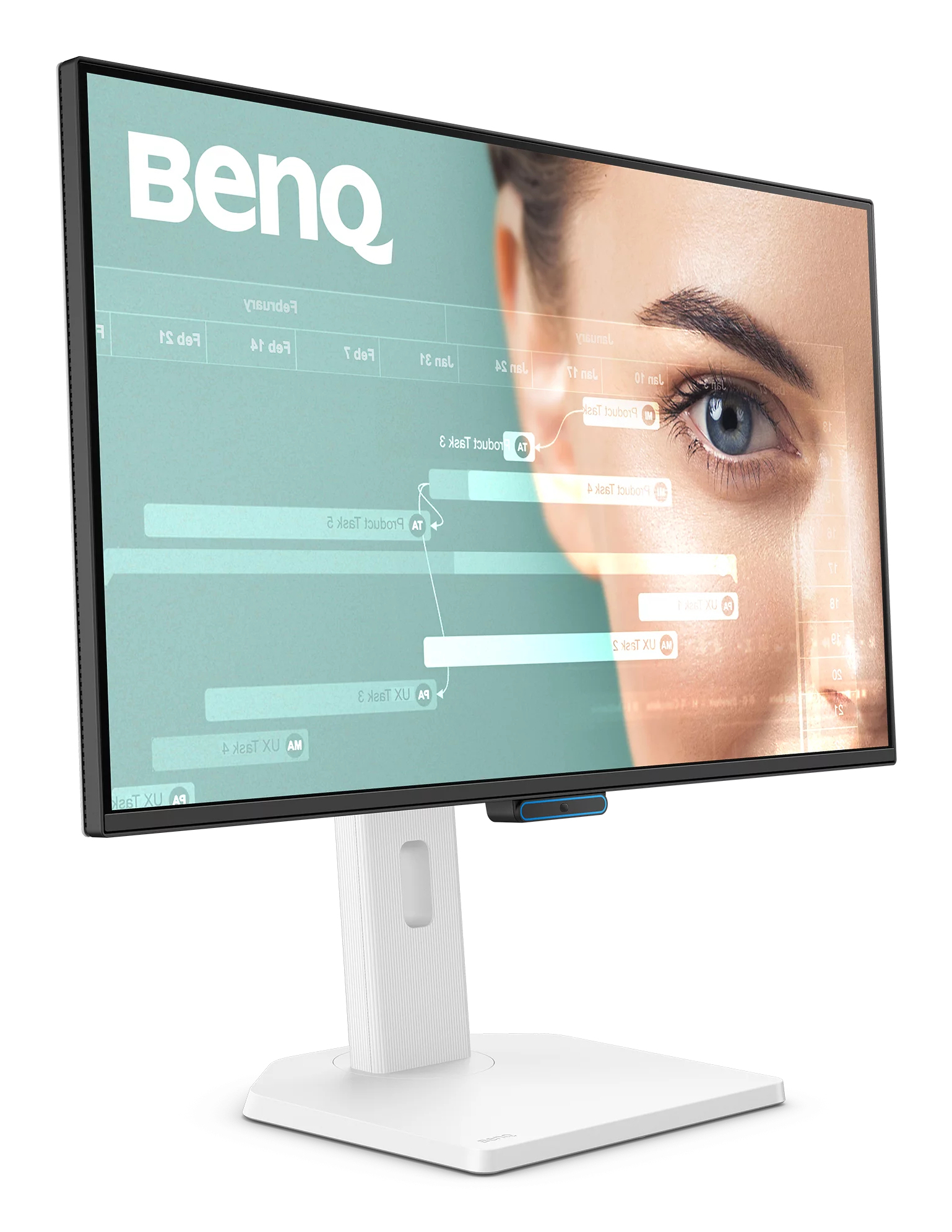 BenQ GW2790TC Monitor PC 68,6 cm (27) 1920 x 1080 Pixel Full HD LCD Nero, Bianco