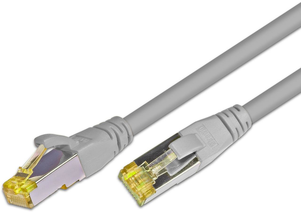 Wirewin S/FTP CAT6A 0.25m c�ble de r�seau Gris 0,25 m S/FTP (S-STP) Rond