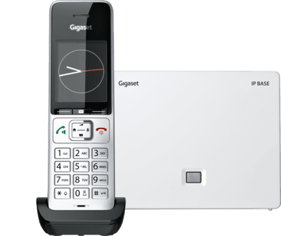 Gigaset COMFORT 500A IP BASE silber-schwarz