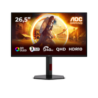 AOC G4 Q27G4ZDR pantalla para PC 67,3 cm (26.5) 2560 x 1440 Pixeles Quad HD QD-OLED Negro, Rojo
