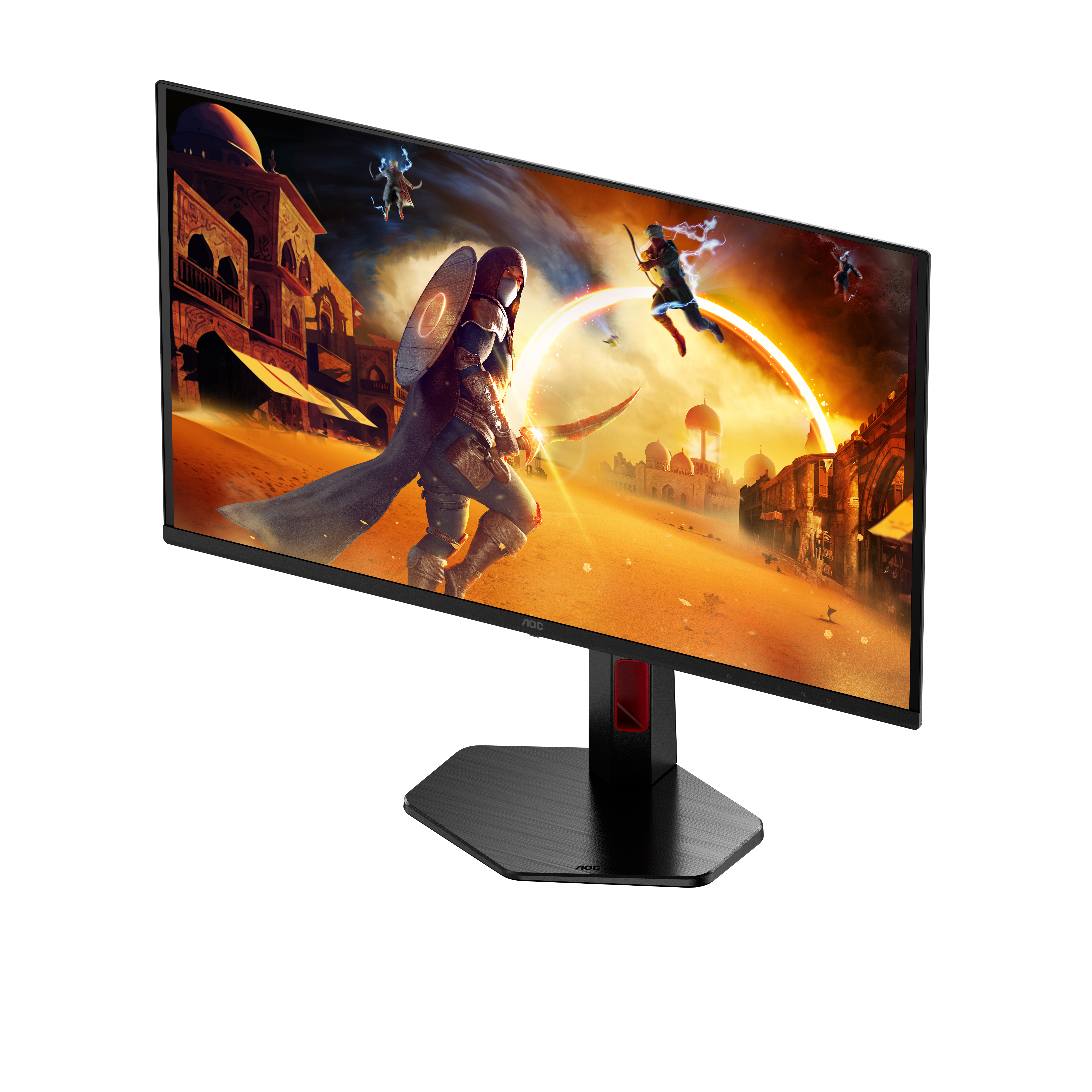 AOC G4 Q27G4ZDR pantalla para PC 67,3 cm (26.5) 2560 x 1440 Pixeles Quad HD QD-OLED Negro, Rojo