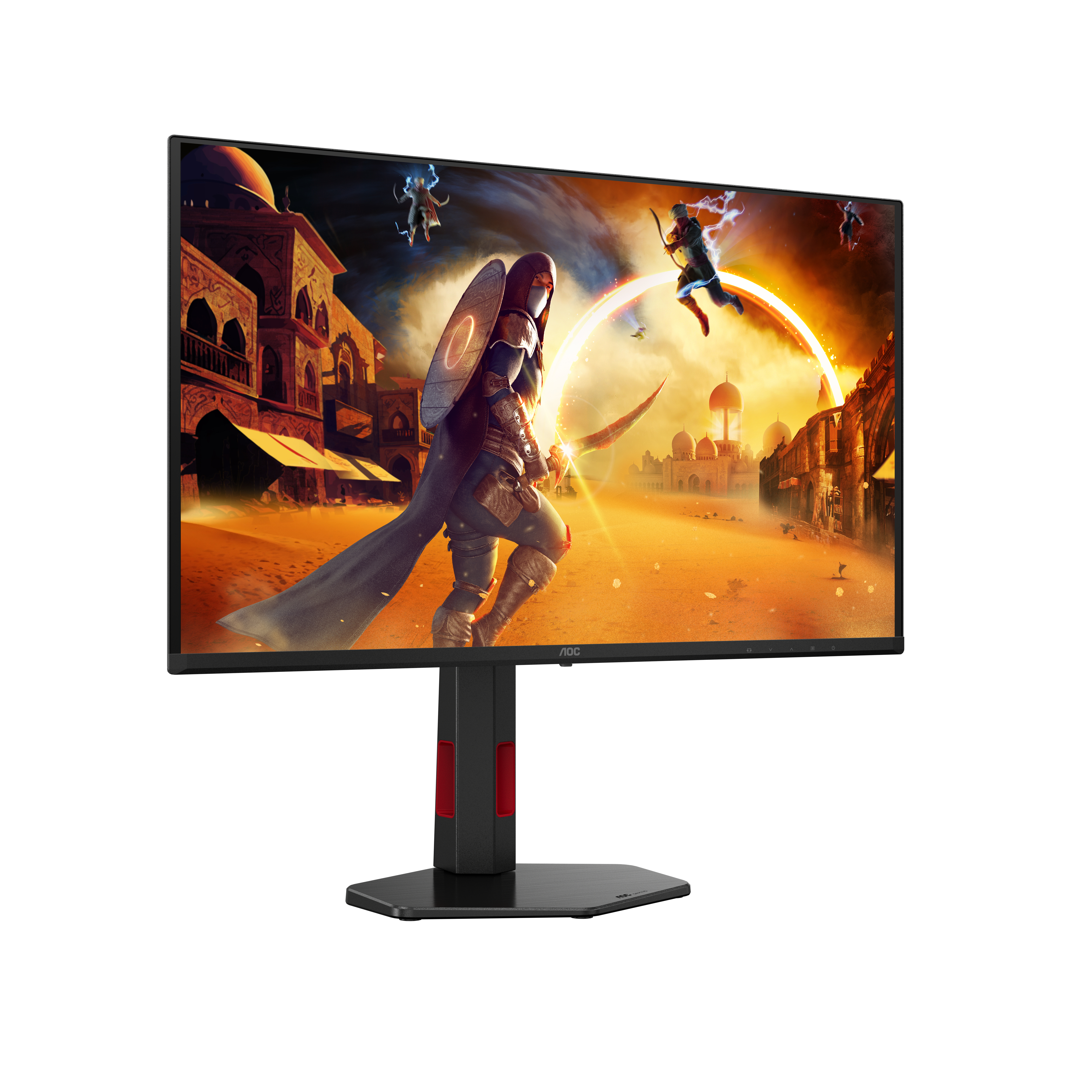 AOC G4 Q27G4ZDR pantalla para PC 67,3 cm (26.5) 2560 x 1440 Pixeles Quad HD QD-OLED Negro, Rojo