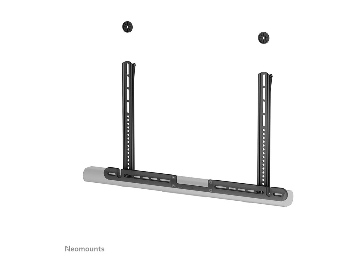 Neomounts AV35-727BL1 - Befestigungskit - f�r Soundbar - easy installation - Stahl - Schwarz - Bildschirmgr��e: bis zu 190,5 cm (bis zu 75)
