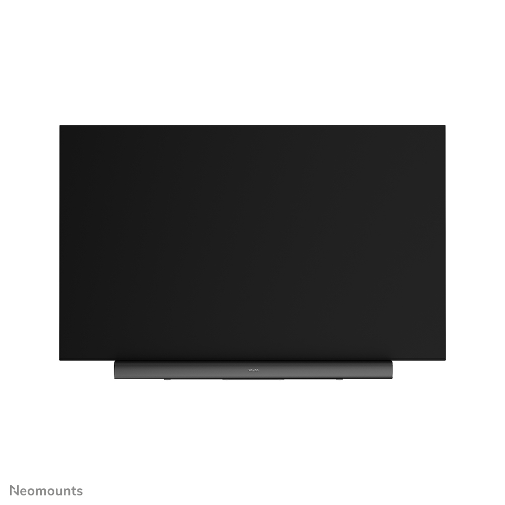 Neomounts AV35-727BL1 - Befestigungskit - f�r Soundbar - easy installation - Stahl - Schwarz - Bildschirmgr��e: bis zu 190,5 cm (bis zu 75)