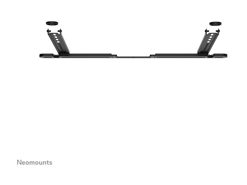Neomounts AV35-727BL1 - Befestigungskit - f�r Soundbar - easy installation - Stahl - Schwarz - Bildschirmgr��e: bis zu 190,5 cm (bis zu 75)