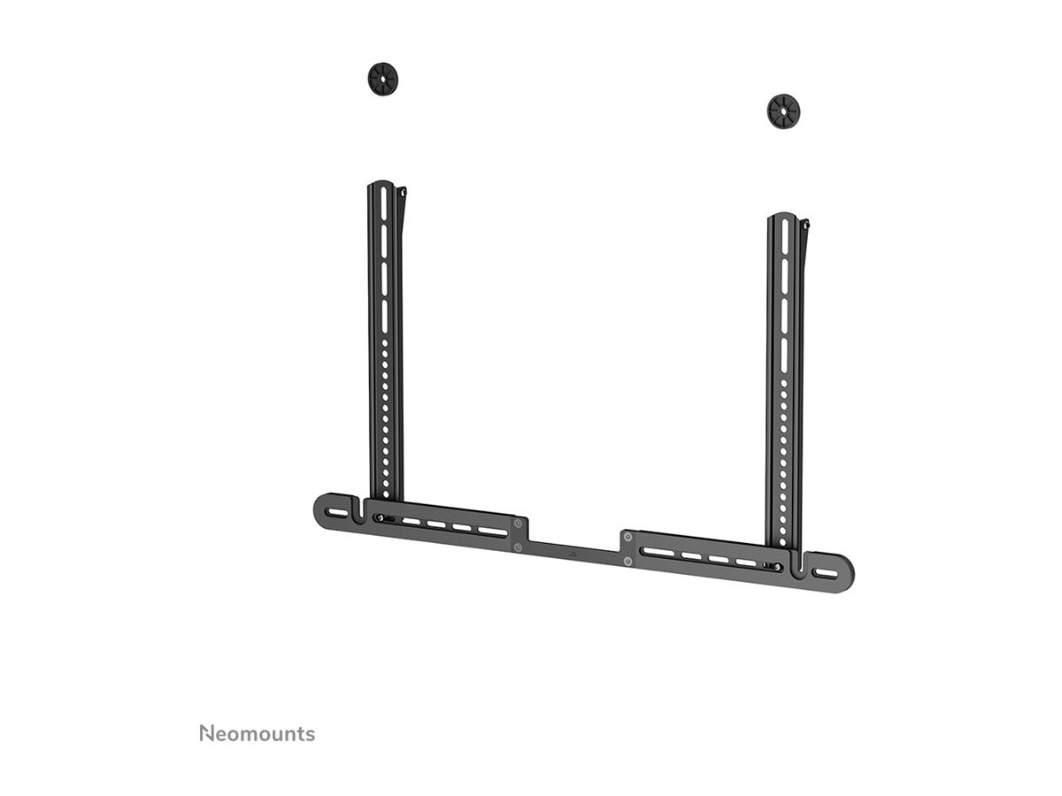 Neomounts AV35-727BL1 - Befestigungskit - f�r Soundbar - easy installation - Stahl - Schwarz - Bildschirmgr��e: bis zu 190,5 cm (bis zu 75)