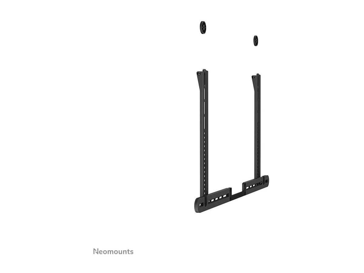 Neomounts AV35-727BL1 - Befestigungskit - f�r Soundbar - easy installation - Stahl - Schwarz - Bildschirmgr��e: bis zu 190,5 cm (bis zu 75)