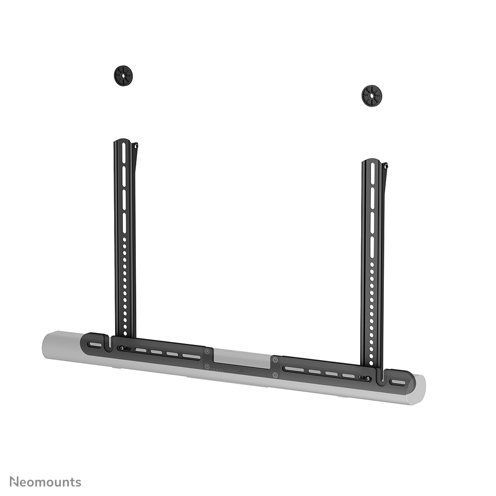 Neomounts AV35-727BL1 - Befestigungskit - f�r Soundbar - easy installation - Stahl - Schwarz - Bildschirmgr��e: bis zu 190,5 cm (bis zu 75)