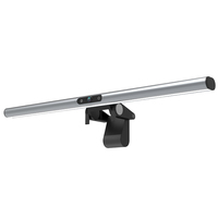 4smarts 2in1 LightBar Pro Monitorlampe mit FullHD Webcam silber