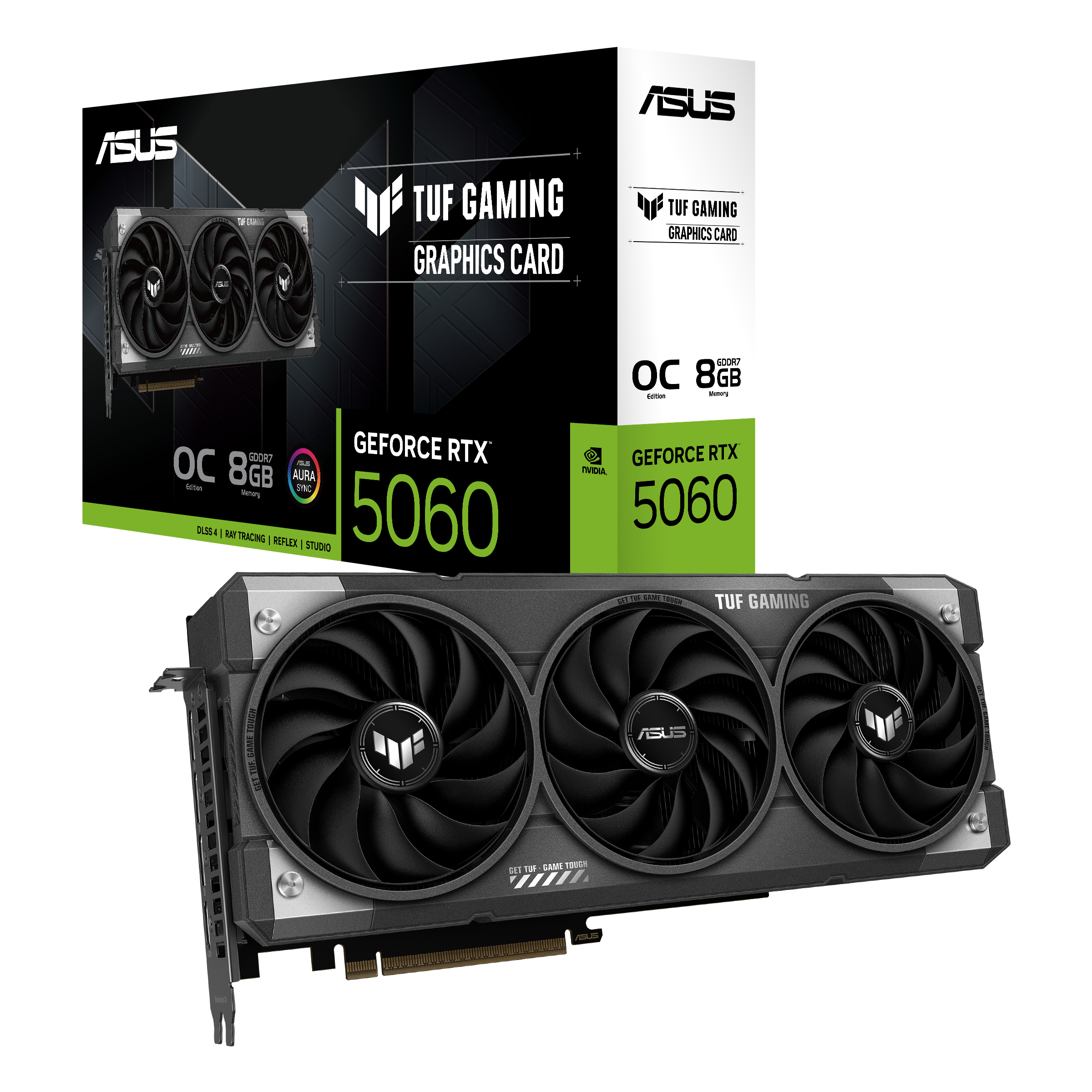 ASUS TUF Gaming TUF-RTX5060-O8G-GAMING NVIDIA GeForce RTX 5060 8 Go GDDR7