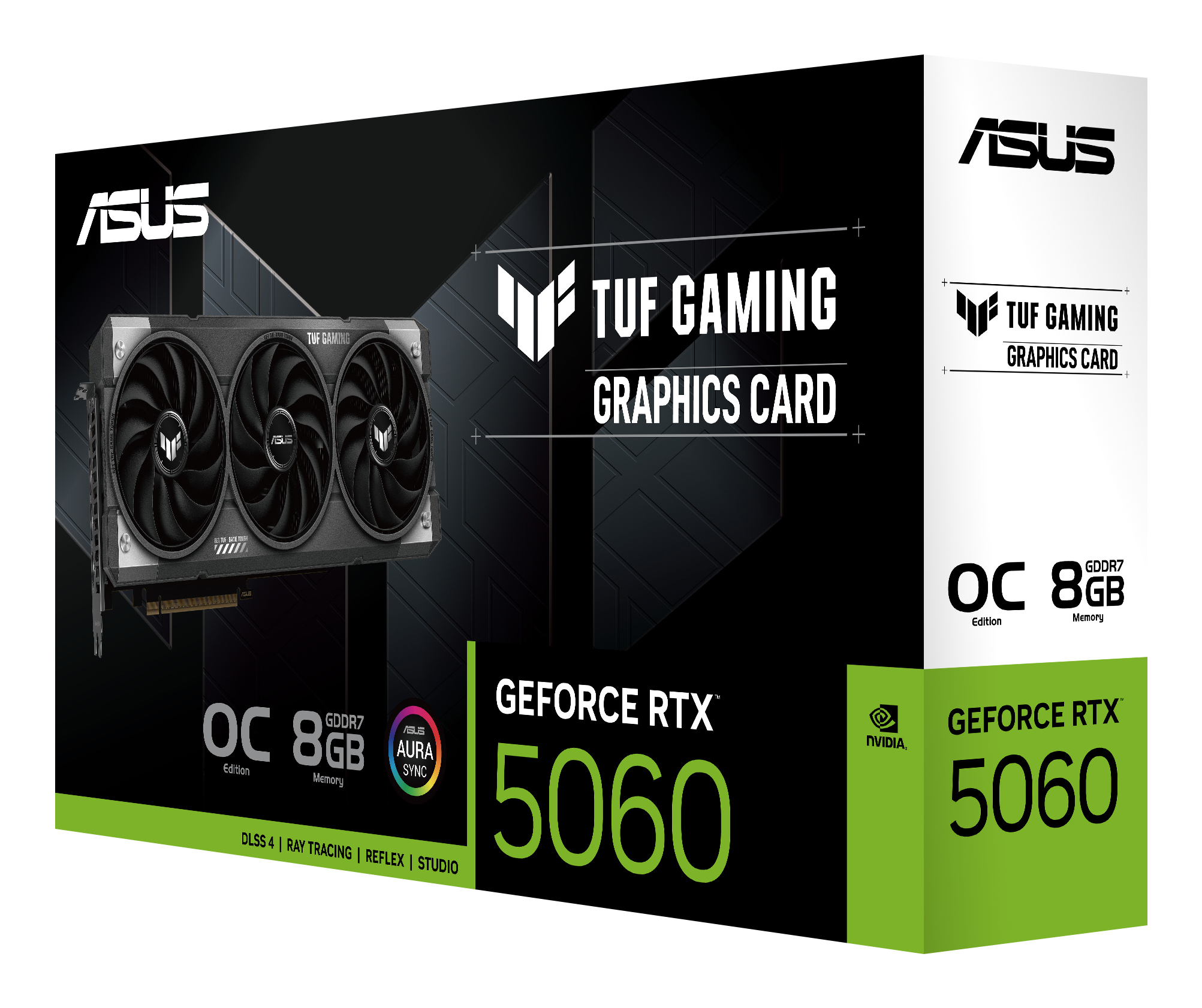 ASUS TUF Gaming TUF-RTX5060-O8G-GAMING NVIDIA GeForce RTX 5060 8 Go GDDR7