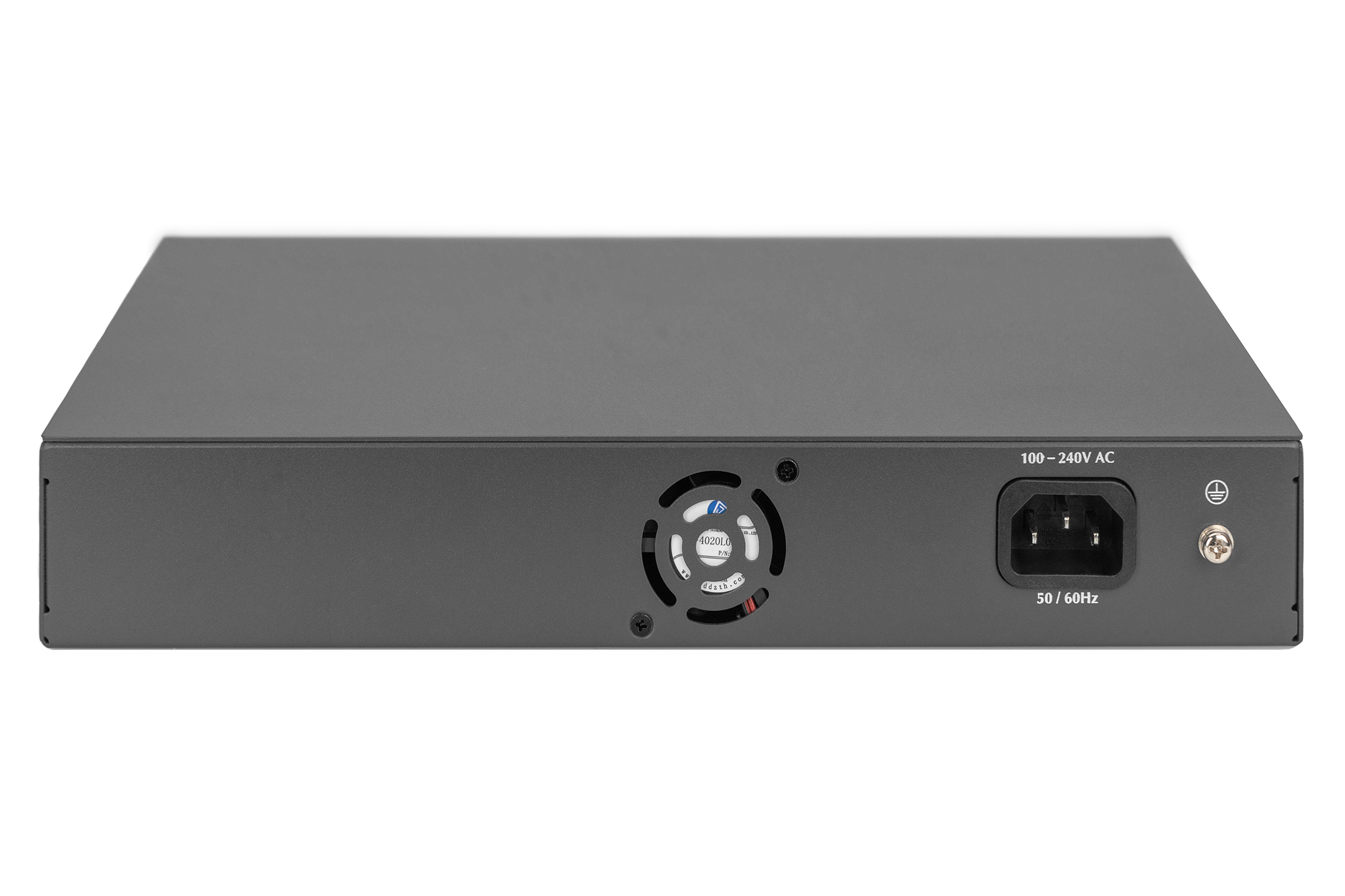 DIGITUS 16 Port FE PoE Switch , 2 GE Uplinks (RJ45 / SFP)