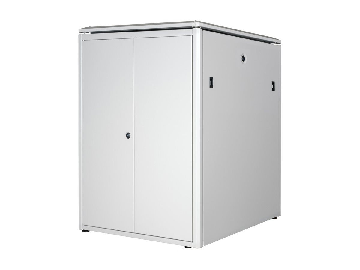 ROLINE Pro - Schrank Netzwerkschrank - RAL 7035, Hellgrau - 22U - 48.3 cm (19)