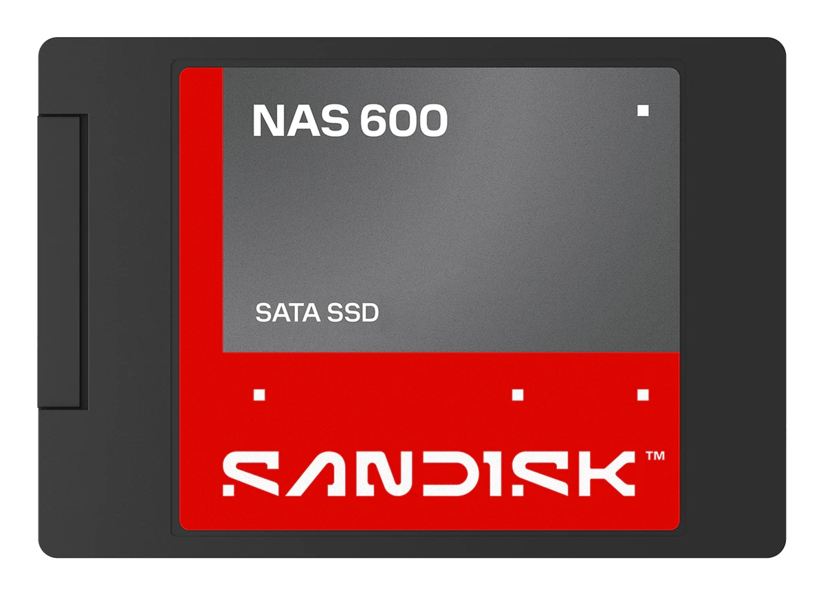 SanDisk NAS 600 500 GB 2.5 Serial ATA III TLC 3D NAND