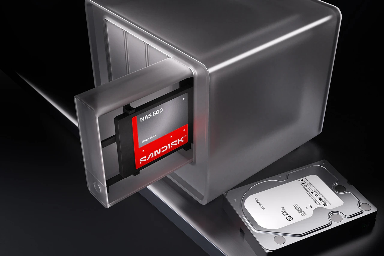 SanDisk NAS 600 500 GB 2.5 Serial ATA III TLC 3D NAND