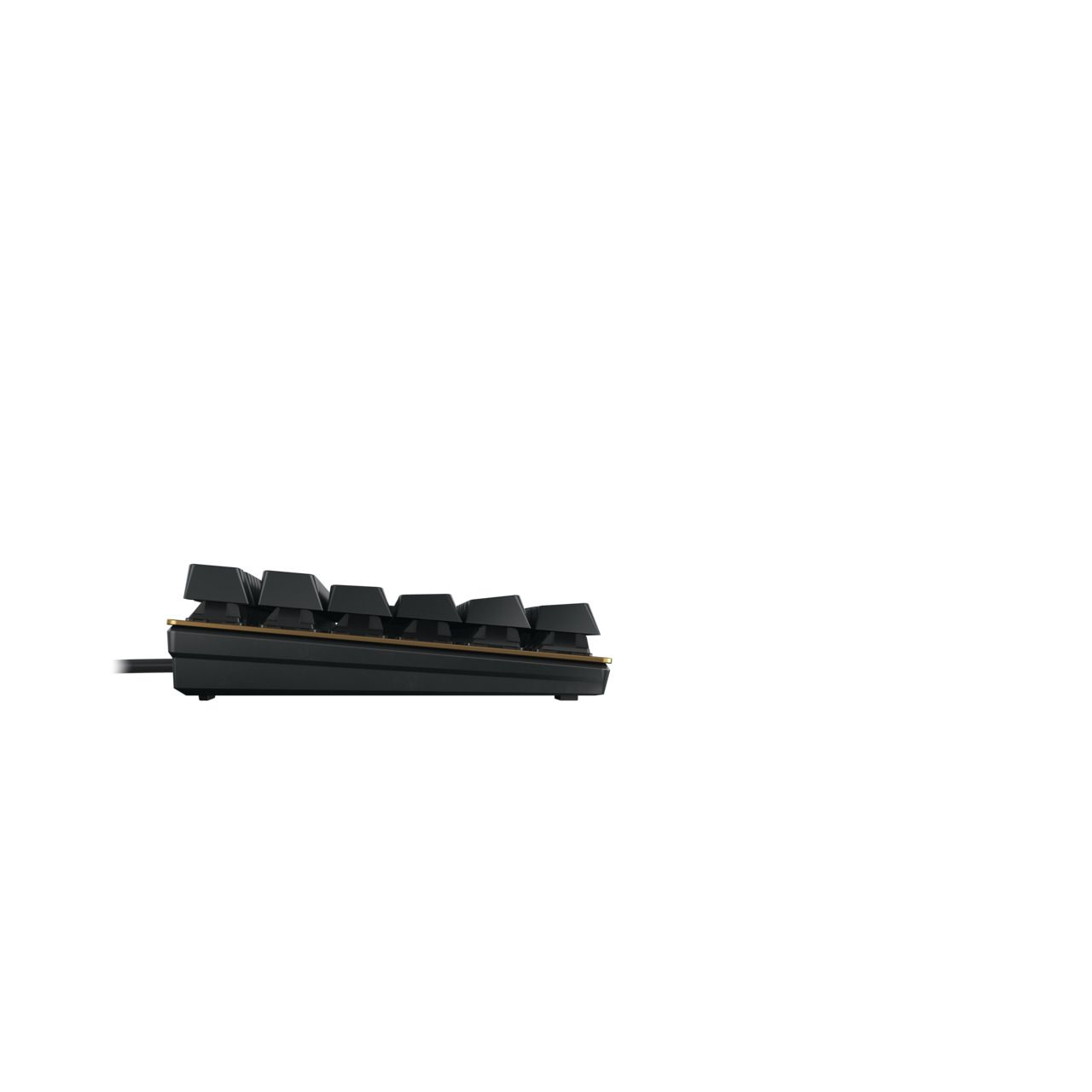 CHERRY KC 200 MX teclado USB QWERTY Ingls Negro, Bronce