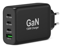 PORT Designs WALL GaN CHARGER USB-C & USB-A 130W C PD
