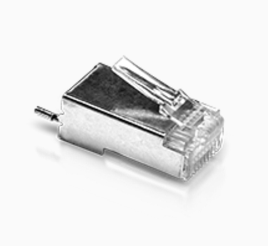 Ubiquiti Netzwerkanschluss - RJ-45 (M) - abgeschirmt - CAT 5e (Packung mit 100)