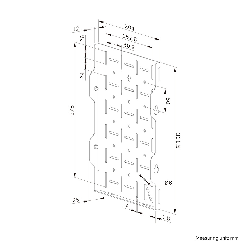 Neomounts rack para hardware AV
