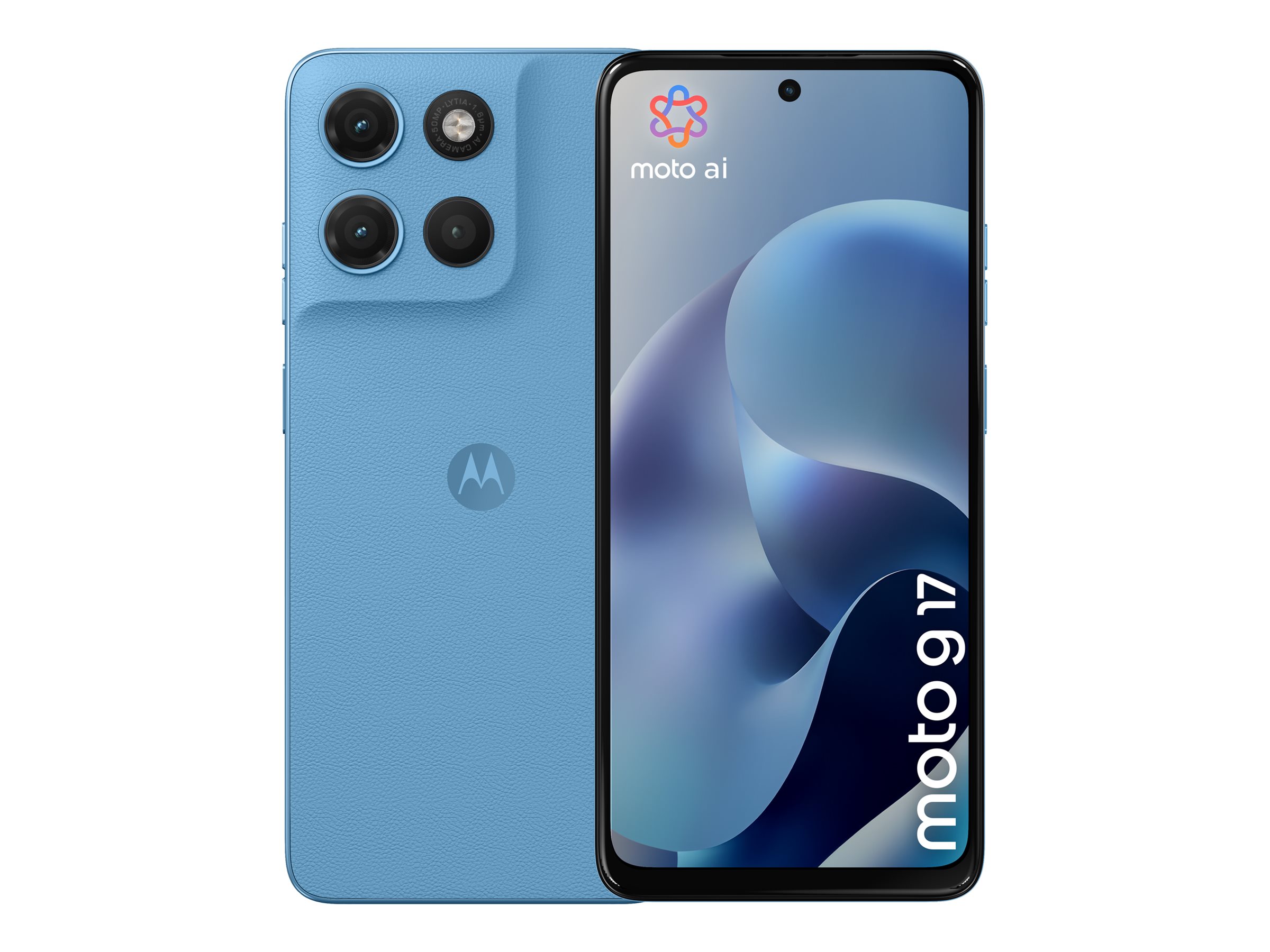 Motorola Mobility Motorola Moto G17 - 4G Smartphone - Dual-SIM - RAM 4 GB / Interner Speicher 128 GB - microSD slot - LCD-Anzeige - 6.72 - 2400 x 1080 Pixel (60 Hz)