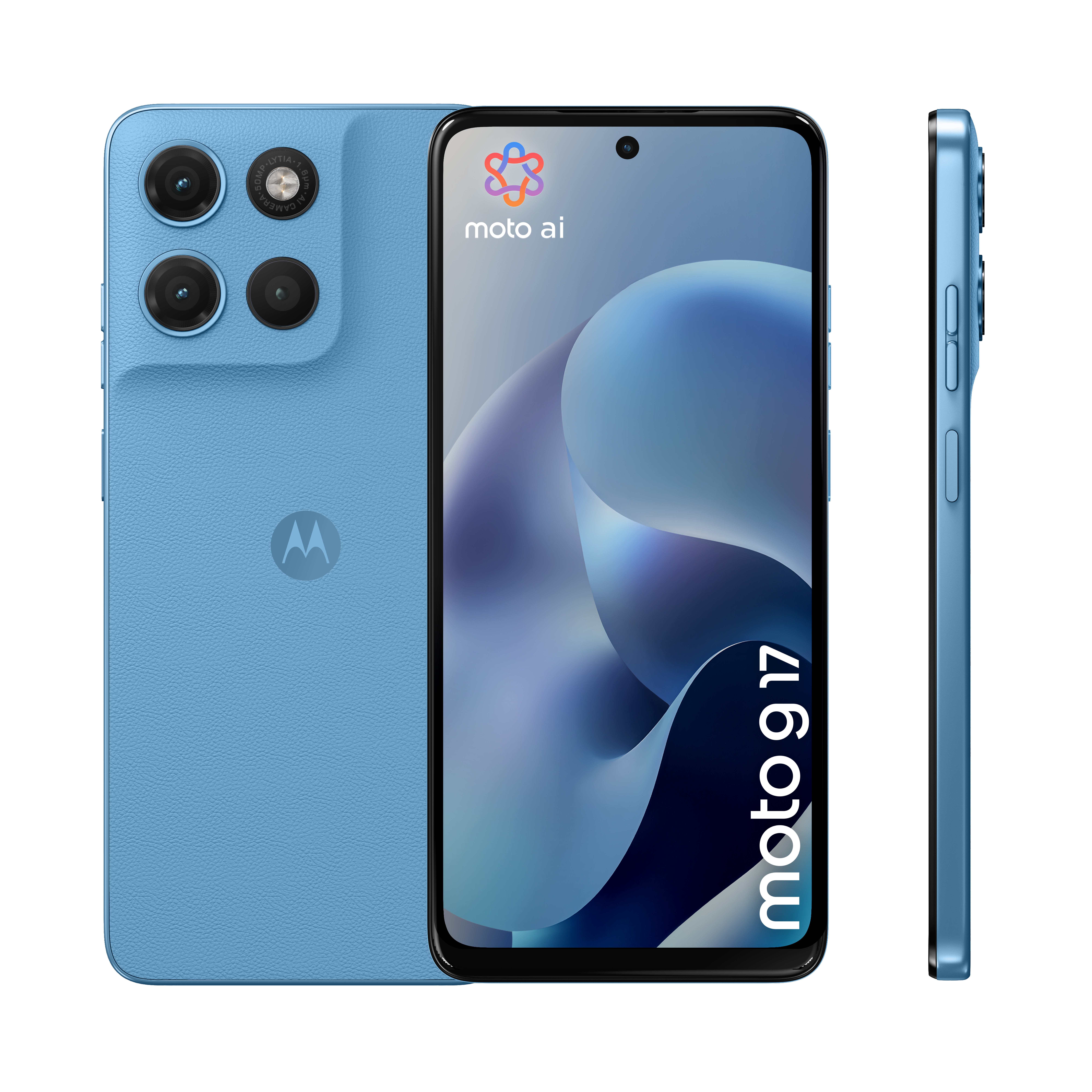 Motorola Mobility Motorola Moto G17 - 4G Smartphone - Dual-SIM - RAM 4 GB / Interner Speicher 128 GB - microSD slot - LCD-Anzeige - 6.72 - 2400 x 1080 Pixel (60 Hz)