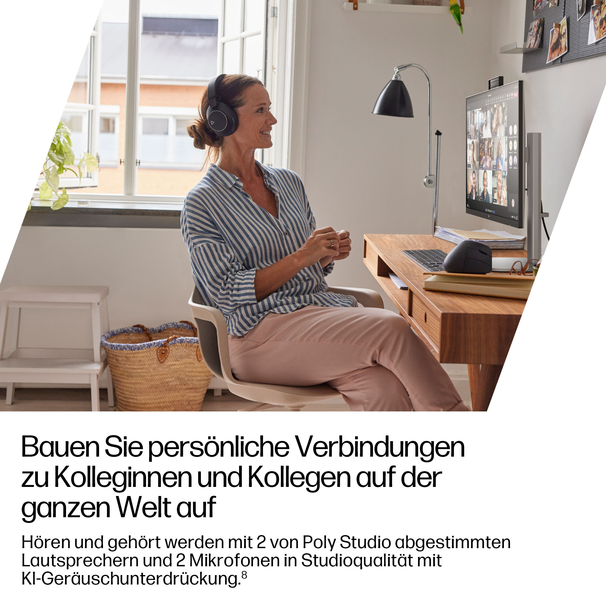 HP EliteStudio 8 G1i AI - All-in-One (Komplettlsung) - Core Ultra 7 265 / 2.4 GHz - vPro Enterprise - RAM 16 GB - SSD 512 GB - NVMe - Intel Graphics - 1GbE, Wi-Fi 6, Wi-Fi 7, Bluetooth - WLAN: 802.11a/b/g/n/ac/ax/be, Bluetooth 5.4 - Win 11 Pro - Monitor: