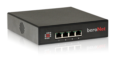 beroNet BFSB4XO entr�e et r�gulateur 10, 100 Mbit/s