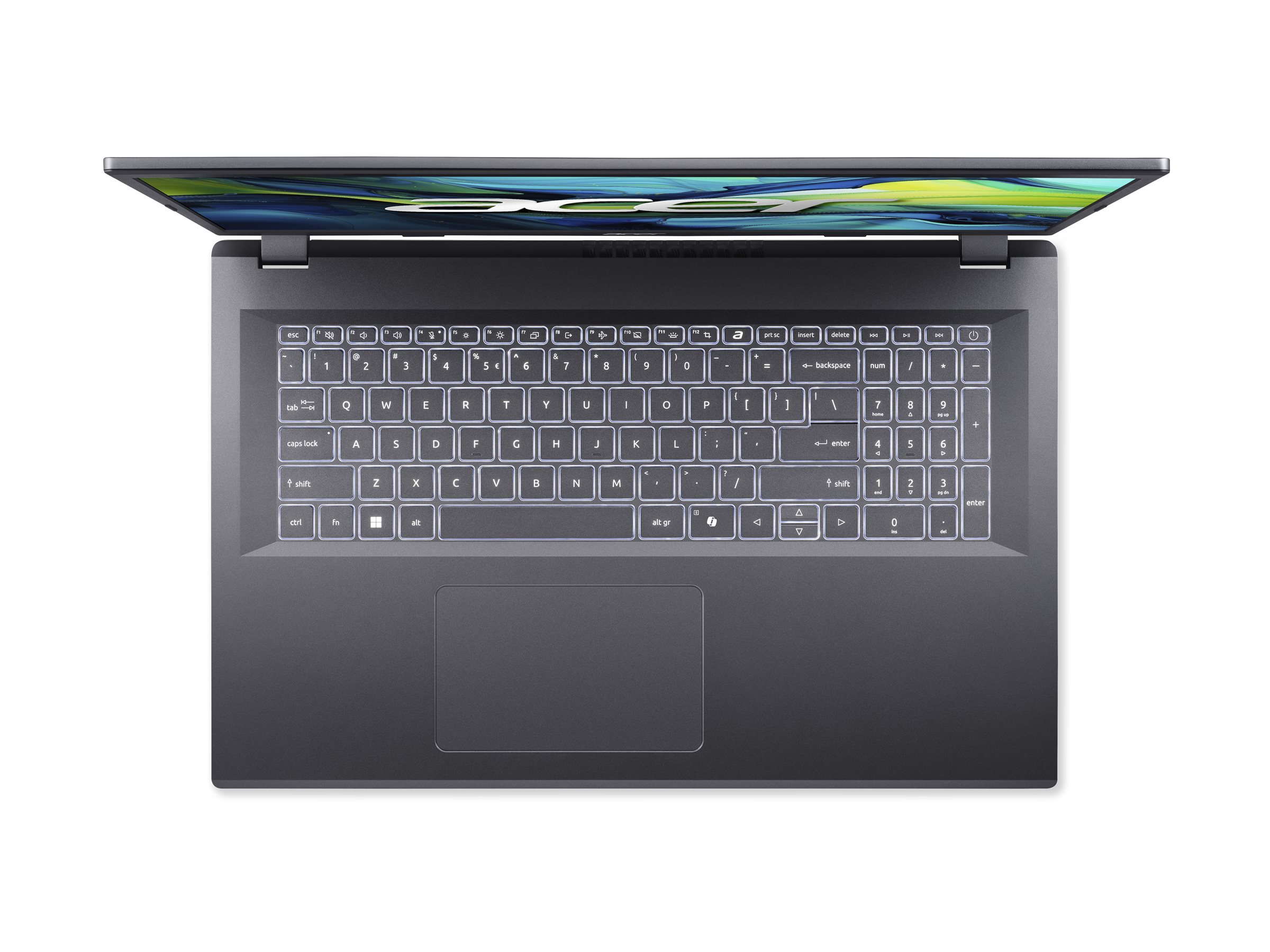 Acer Aspire 17 A17-51M - Intel Core 7 150U / 1.8 GHz - ESHELL - Intel Graphics - 16 GB RAM - 512 GB SSD NVMe - 43.9 cm (17.3)