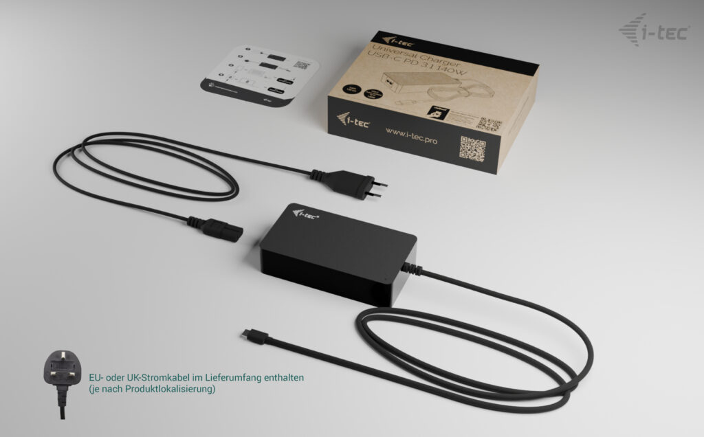 i-tec Universal Charger USB-C PD 3.1 140 W