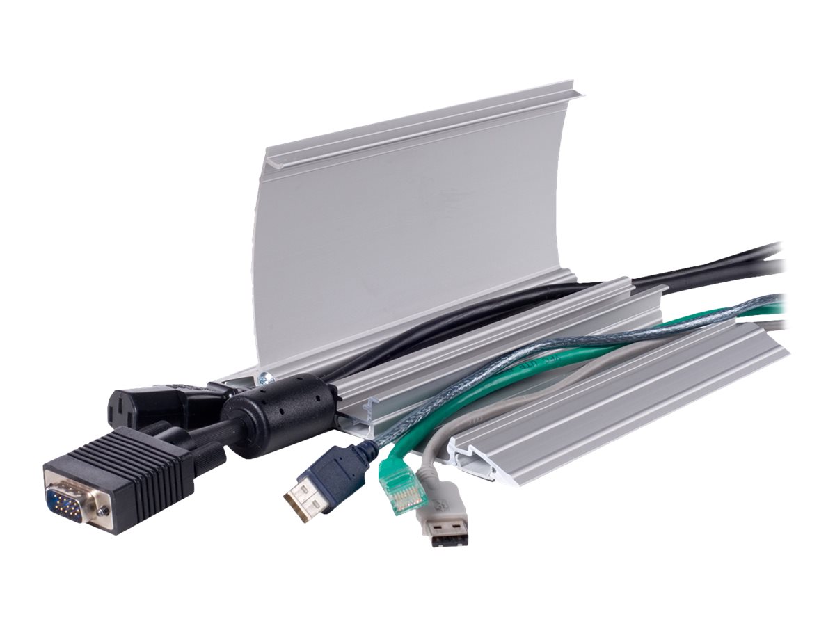 Dataflex Addit straight 402 - Kabelschutz - Boden montierbar