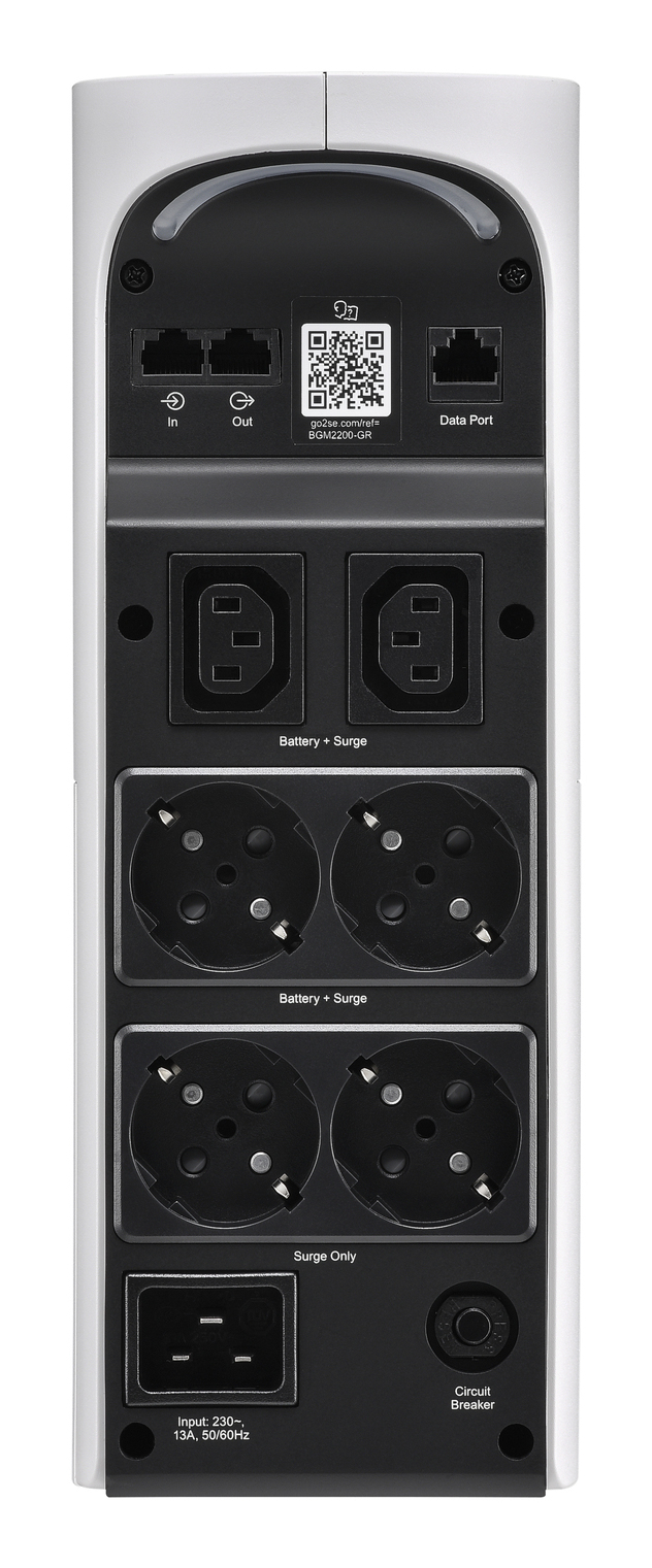 APC BGM2200-GR gruppo di continuit� (UPS) A linea interattiva 2,2 kVA 1320 W 6 presa(e) AC
