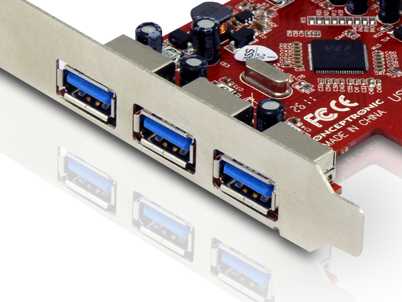 Conceptronic PCI Express Card 4-Port USB 3.0