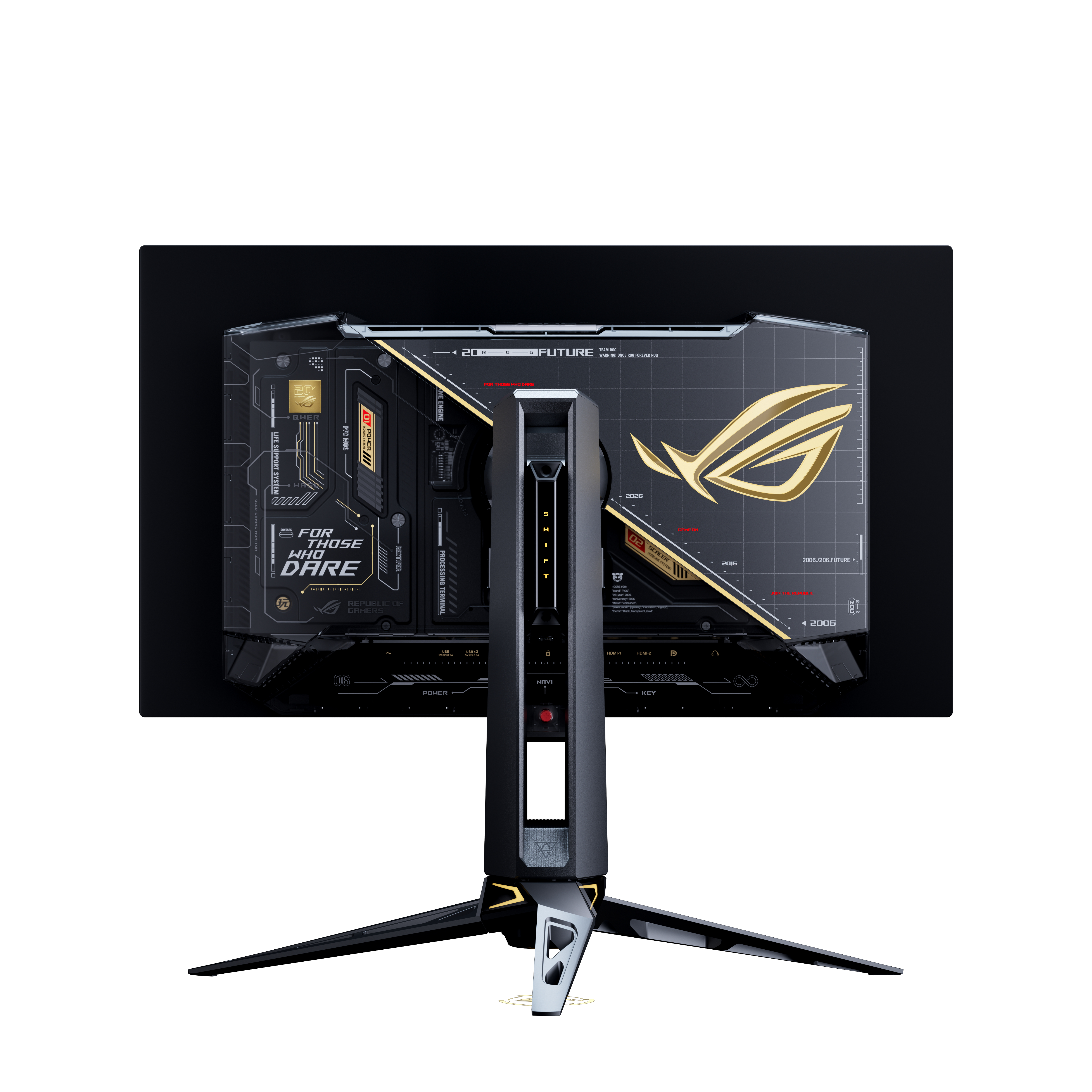 ASUS ROG Swift OLED PG27AQWP-G EDITION 20 computer monitor 67.3 cm (26.5) 2560 x 1440 pixels Wide Quad HD Black