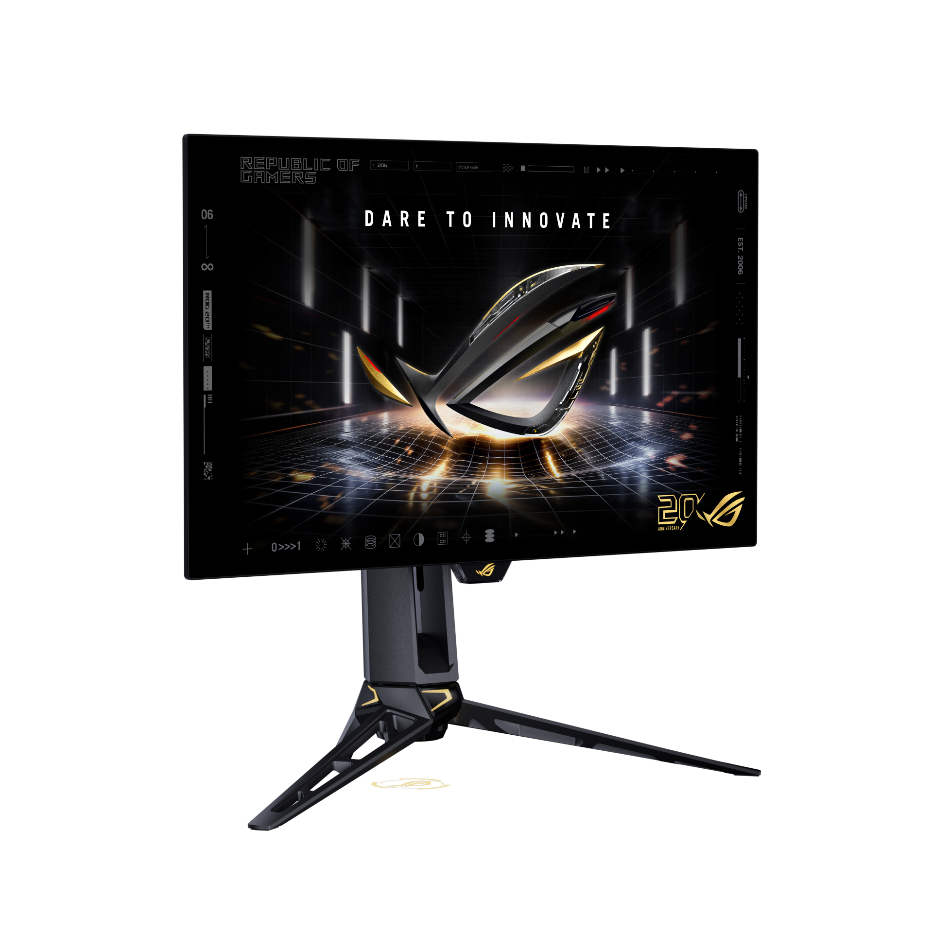 ASUS ROG Swift OLED PG27AQWP-G EDITION 20 computer monitor 67.3 cm (26.5) 2560 x 1440 pixels Wide Quad HD Black