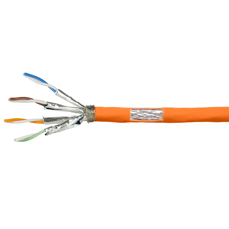 LogiLink CPV0058 Cat7 S/FTP S-STP Orange - Verlegekabel - Netzwerk
