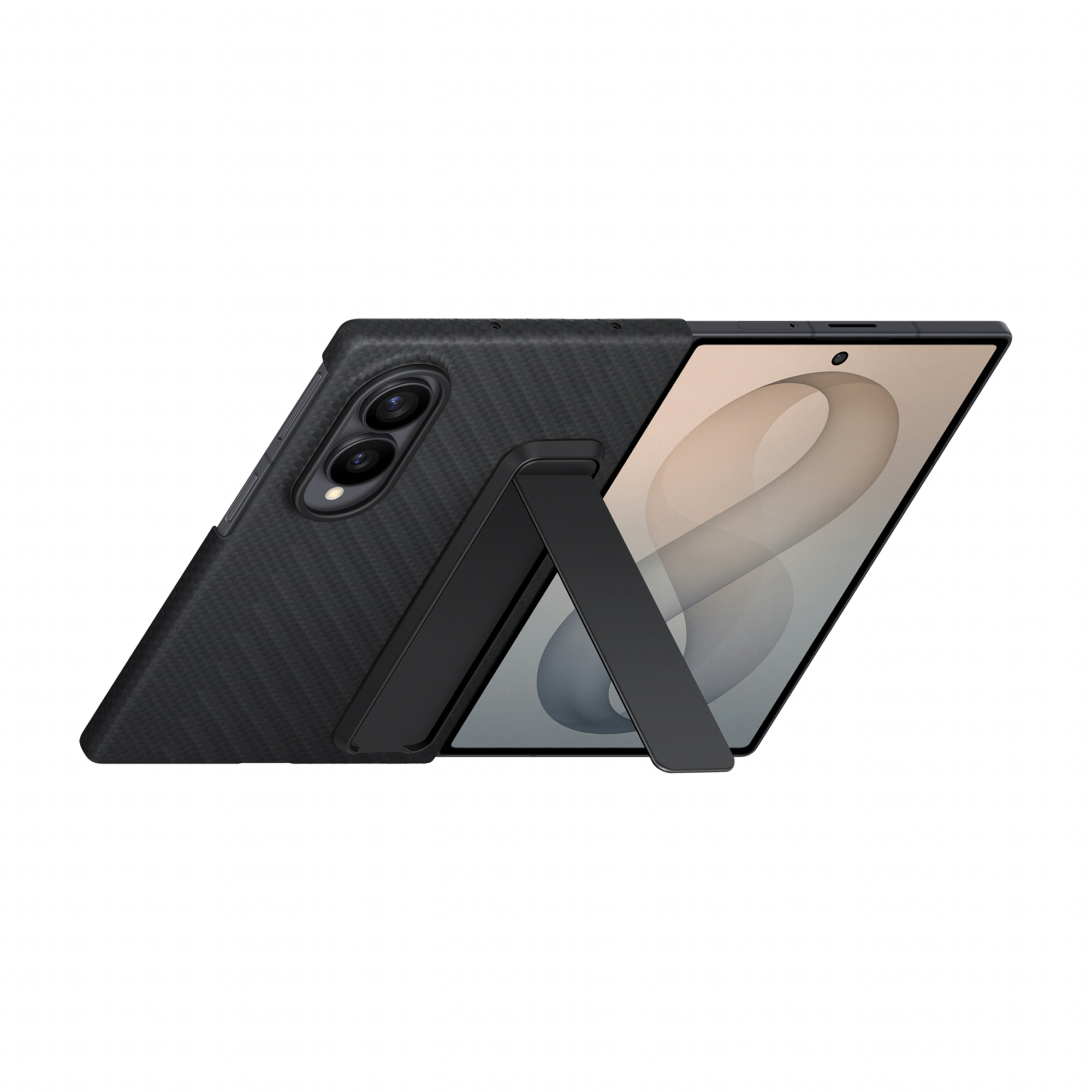 Samsung EF-XF971SBEGWW funda para tel�fono m�vil 19,3 cm (7.6) Negro