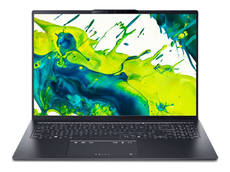 Acer Swift Go 16 SFG16-73 - Intel Core Ultra 7 255H / 2 GHz - Evo - Win 11 Home - Arc Graphics 140T - 16 GB RAM - 1.024 TB SSD QLC, NVMe - 40.6 cm (16)
