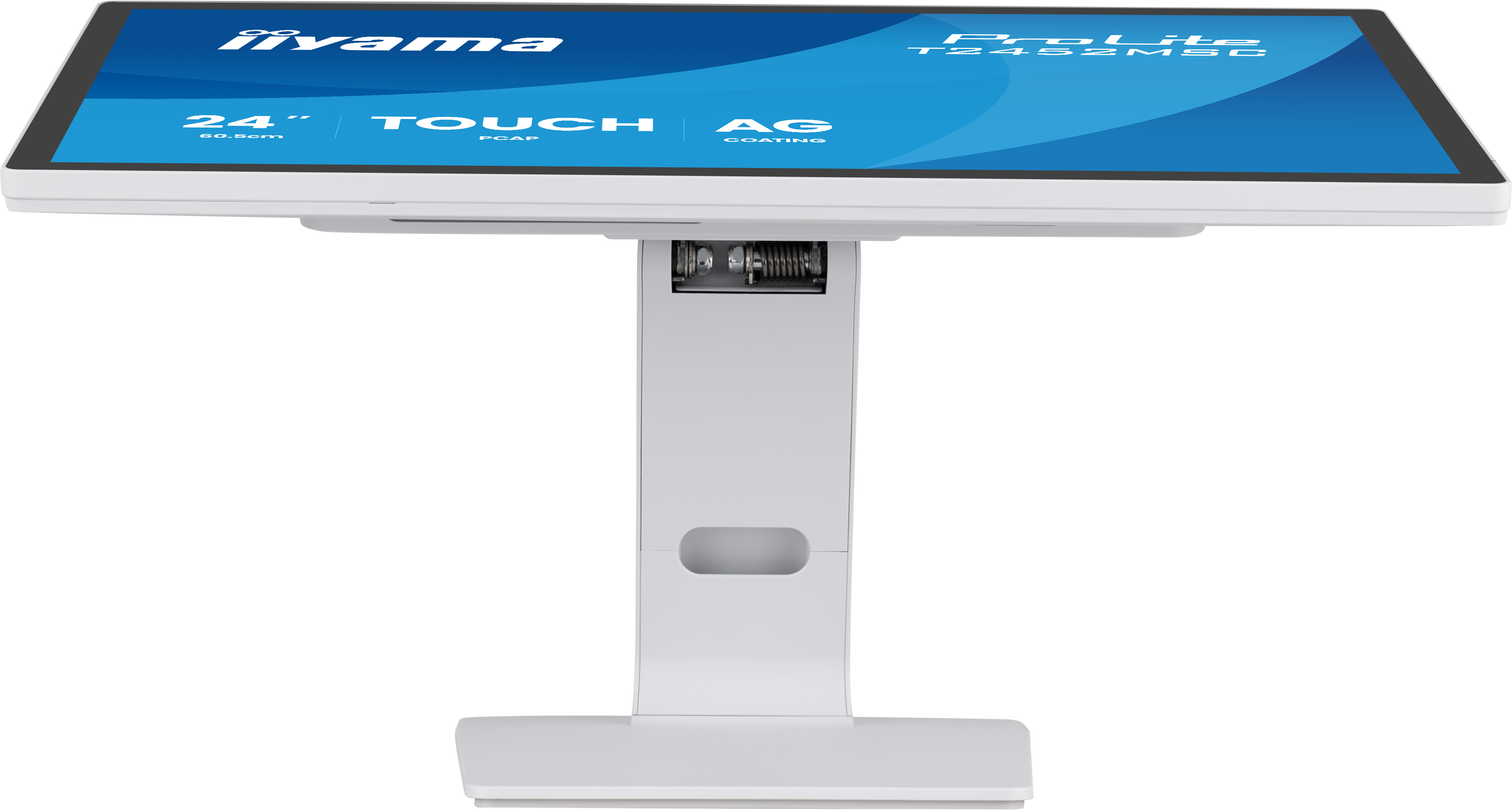iiyama ProLite T2452MSC-W1AG �cran plat de PC 60,5 cm (23.8) 1920 x 1080 pixels Full HD LED �cran tactile Blanc