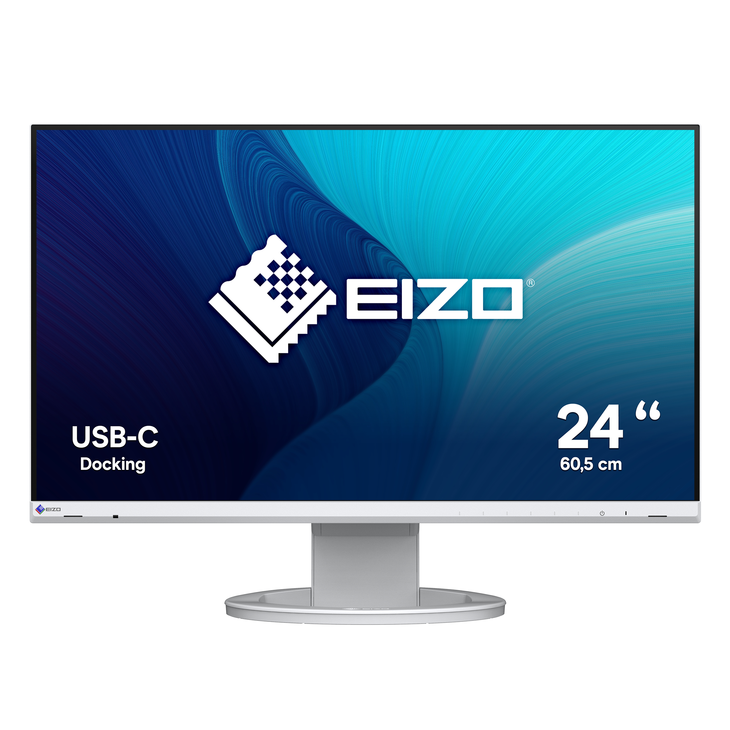 EIZO FlexScan EV2480-WT - LED-Monitor - 60.5 cm (23.8)