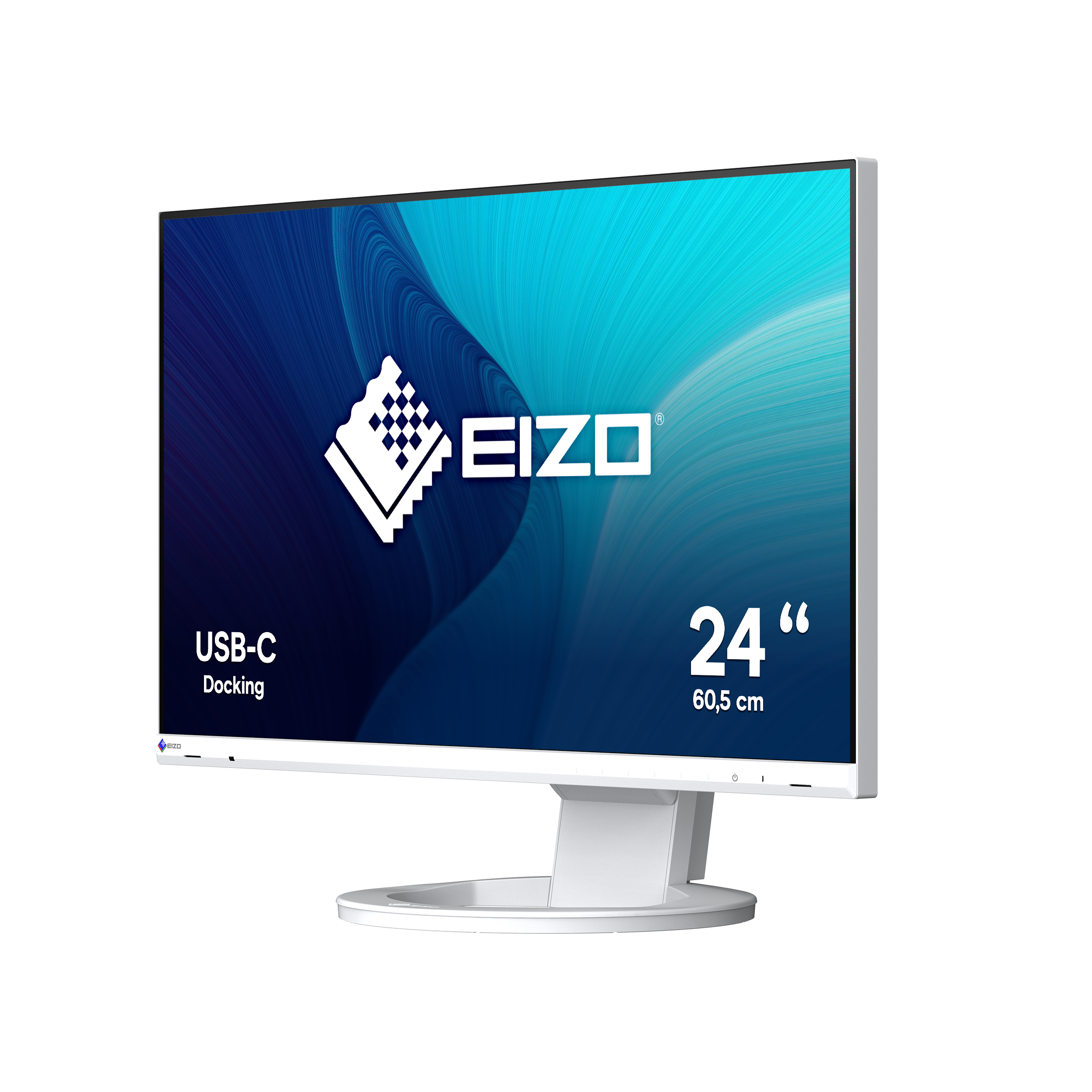 EIZO FlexScan EV2480-WT - LED-Monitor - 60.5 cm (23.8)