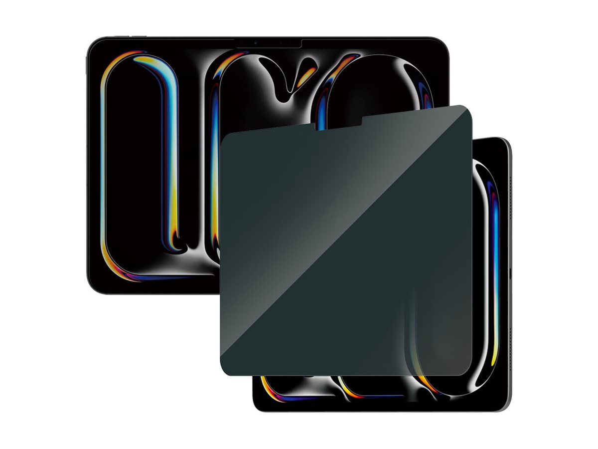 PanzerGlass Bildschirmschutz f�r Tablet - ultrabreite Passform - Glas - mit Sichtschutzfilter - 11 - Rahmenfarbe schwarz - f�r Apple 11-inch iPad Pro (M4)