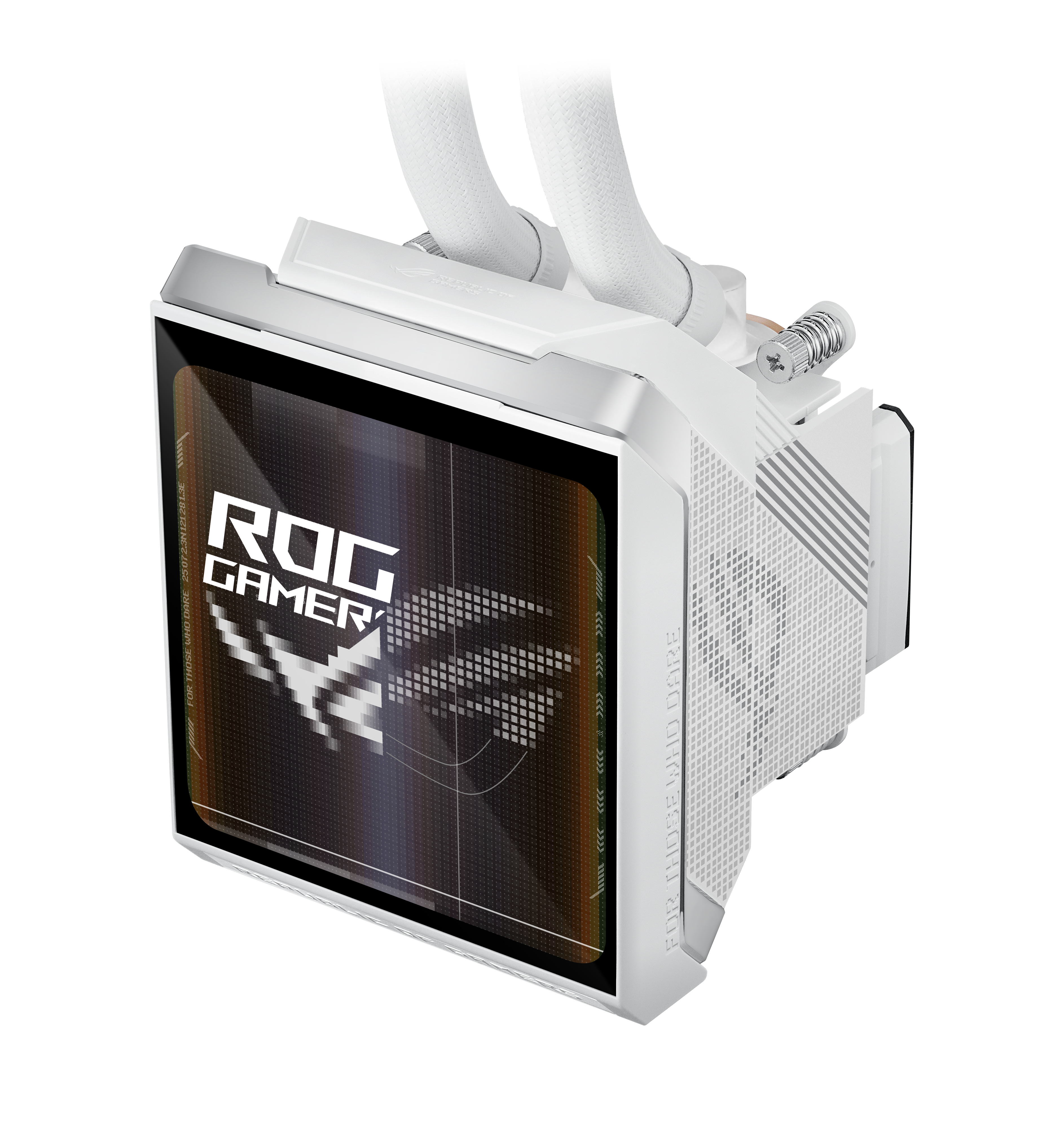 ASUS ROG STRIX SLC IV 360 ARGB LCD WHT Processor All-in-one liquid cooler 12 cm White 1 pc(s)