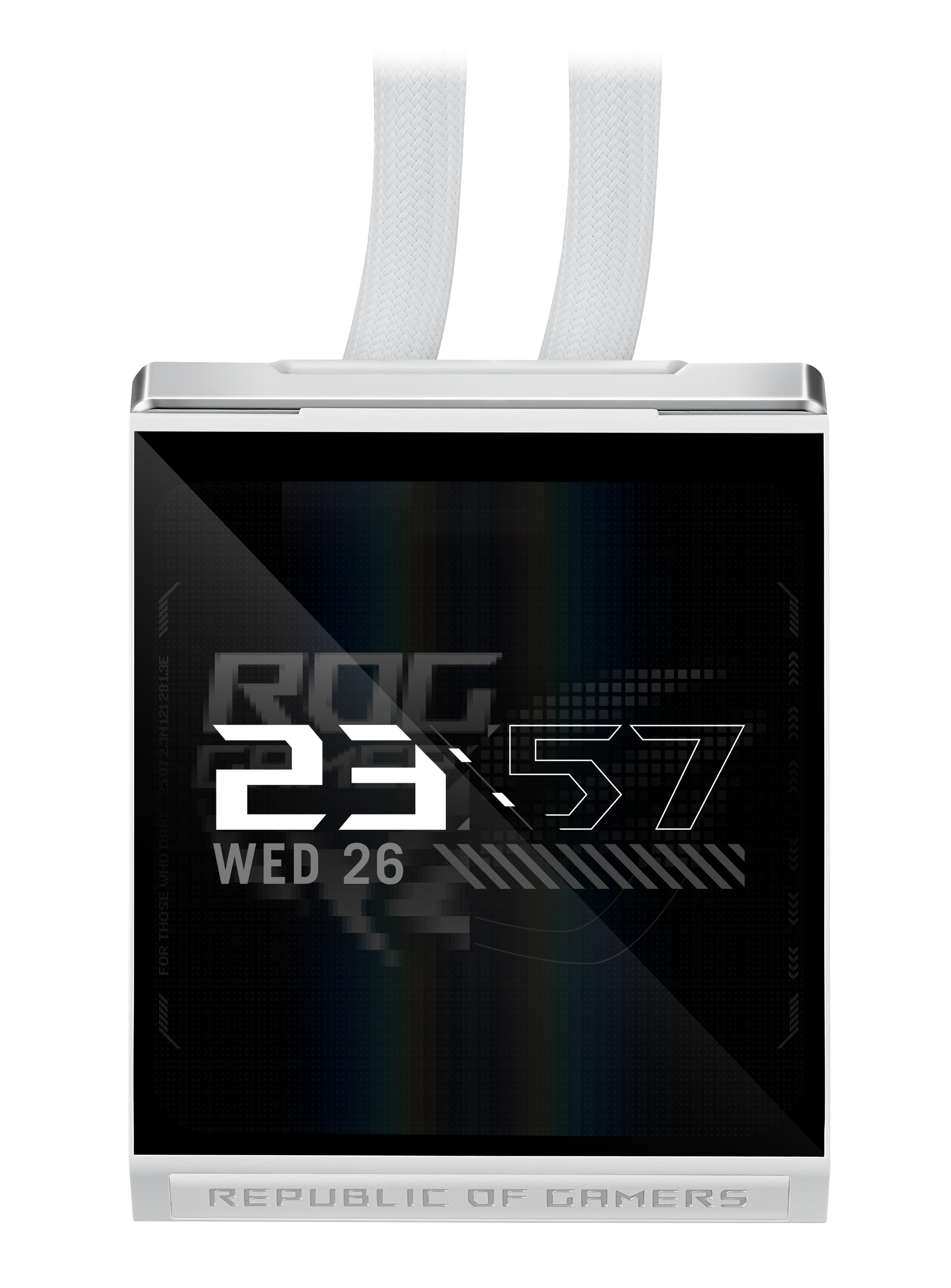 ASUS ROG STRIX SLC IV 360 ARGB LCD WHT Processor All-in-one liquid cooler 12 cm White 1 pc(s)